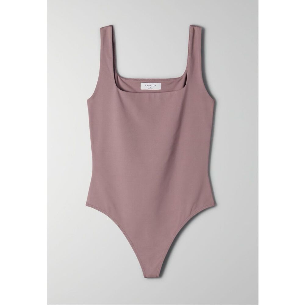 Babaton Contour Bodysuit | Pink in Large